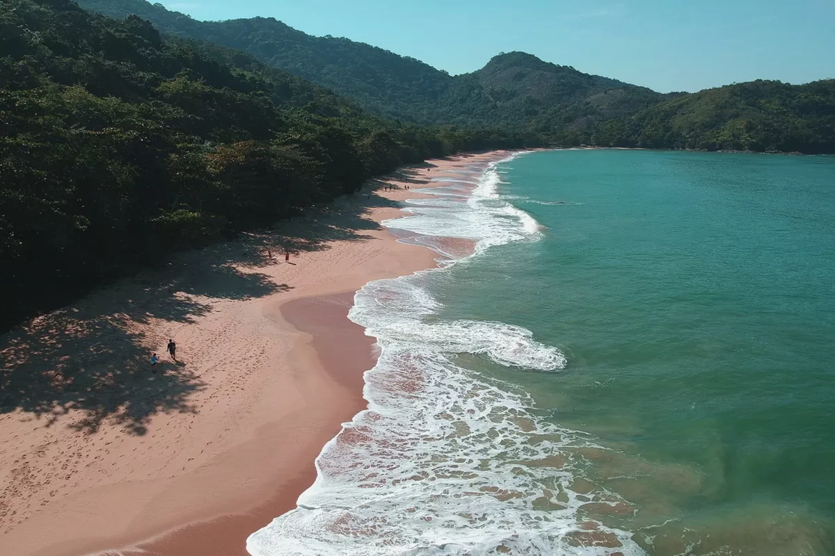 Praia Grande do Bonete em Ubatuba - SP