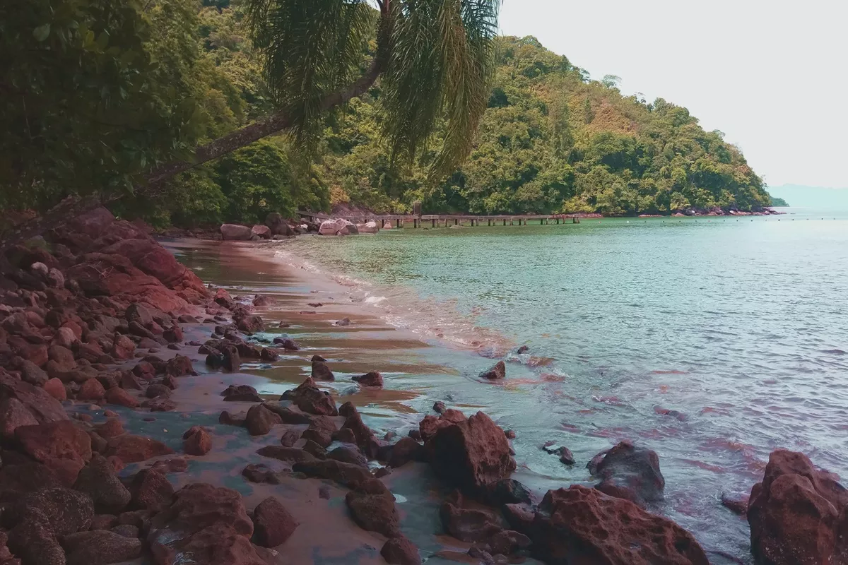 Praia das Galhetas em Ubatuba - SP