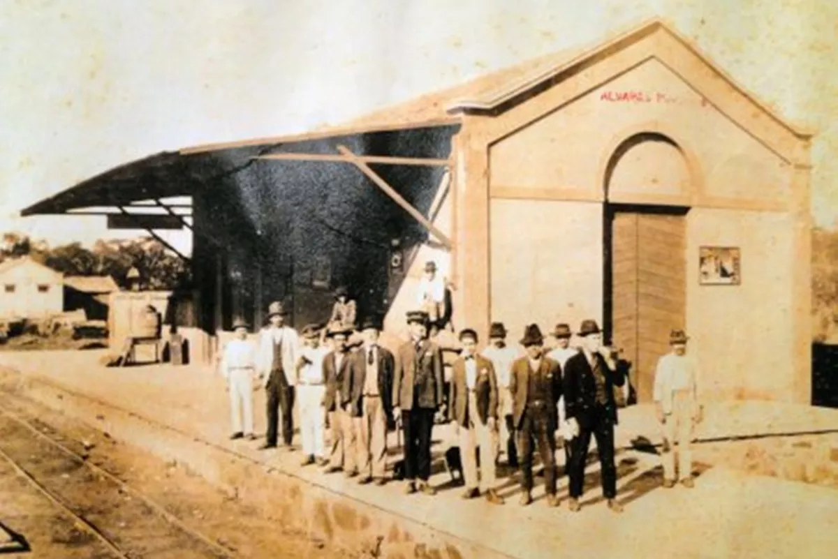 Estação Ferroviária Alvares Machado - SP