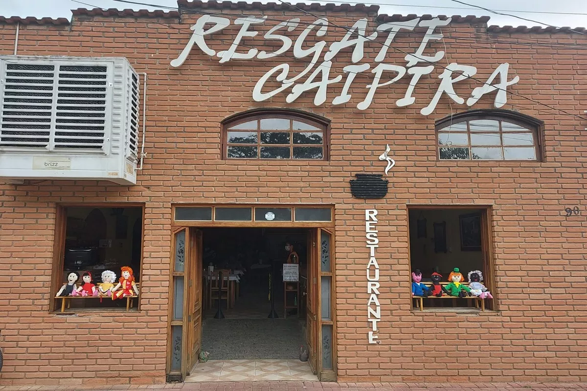 Restaurante Resgate Caipira em Monteiro Lobato - SP